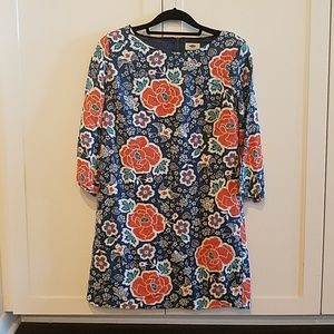 Old Navy short floral dress 3/4 sleeves